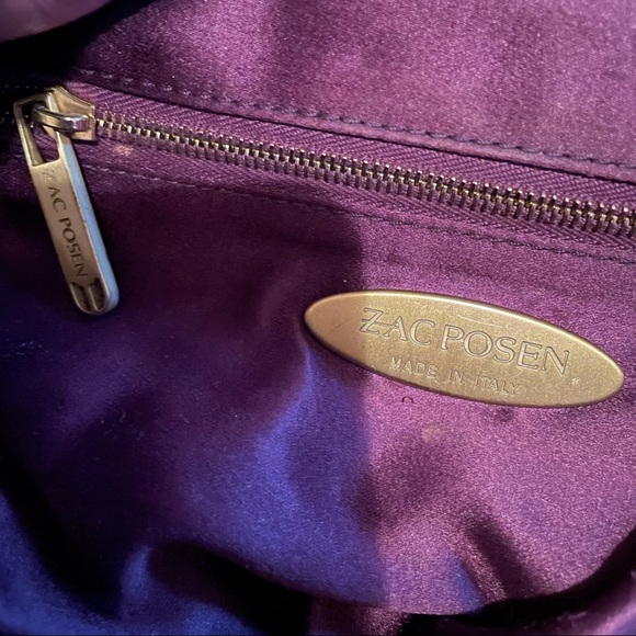 Authentic Zac Posen Handbag💜 - Picture 7 of 7
